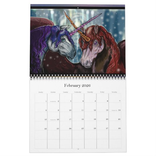 Calendrier Imaginaire (Feb 2026)