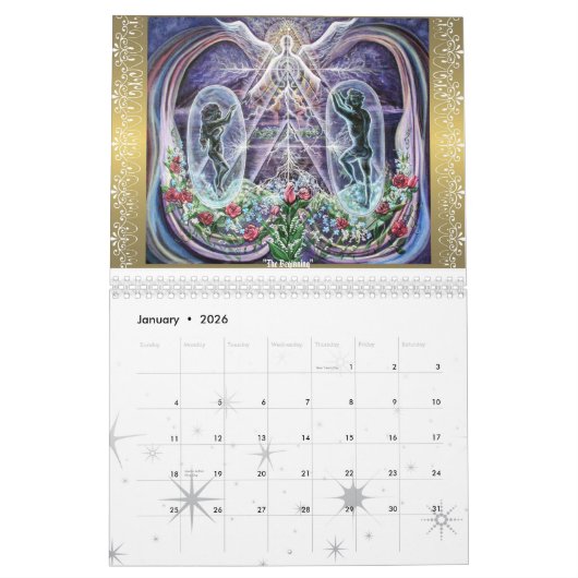 Calendrier Imaginaire 2025 par Joyce Jackson (Jan 2026)