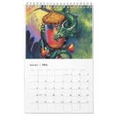 Calendrier Imaginaire Art Dragon | Dragon étonnant (Jan 2026)