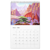 Calendrier Imaginaire Art Dragon | Dragon étonnant (Mar 2026)