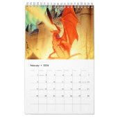 Calendrier Imaginaire Art Dragon | Dragon étonnant (Feb 2026)