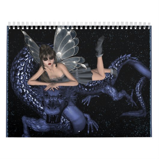 Calendrier Imaginaire de dragon de Butterflygirl (Protection)