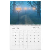 Calendrier imaginaire et paysage 3D SilverWebForge 2022 (Mar 2026)