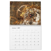 Calendrier Imaginaire Steampunk 2026 (Jan 2027)