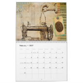 Calendrier Imaginaire Steampunk 2026 (Feb 2027)
