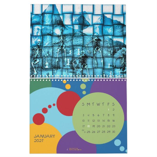 Calendrier Imagination l'explorant (Jan 2027)