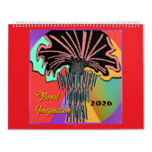 Calendrier Imaginations florales (Protection)