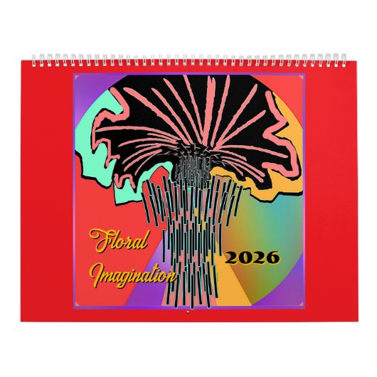 Calendrier Imaginations florales (Protection)