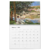 Calendrier Impressionist Seascape Paintings of Famous Artists (Feb 2027)
