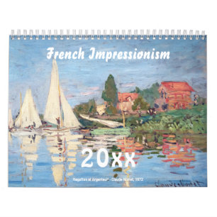 Calendrier Impressionnisme français et post-impressionnisme