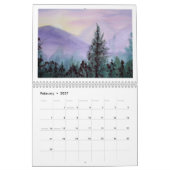 Calendrier Impressionniste Paysages aquarelles 2026 Calendrie (Feb 2027)