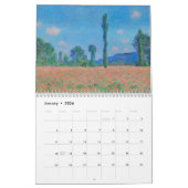 Calendrier Impressionnistes - Peintures de chef-d'oeuvre (Jan 2026)