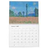 Calendrier Impressionnistes - Peintures de chef-d'oeuvre (Jan 2027)