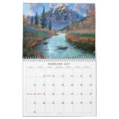 Calendrier Impressions naturelles colorées Peintures aquarell (Feb 2027)