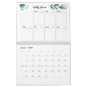Calendrier Imprimable Weekly Planner, To Do List, Don 2023, (Mar 2027)