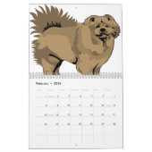 calendrier imprimé chow chow (Feb 2026)