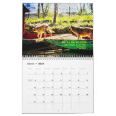 Calendrier imprimé par coutume (Mar 2026)