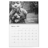 Calendrier imprimé par coutume (Feb 2027)