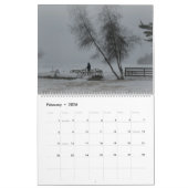 Calendrier imprimé par coutume (Feb 2026)