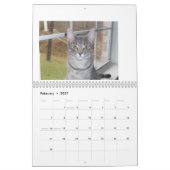 Calendrier imprimé par coutume (Feb 2027)