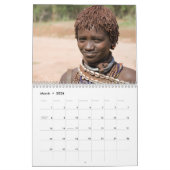 Calendrier imprimé par coutume africaine de (Mar 2026)