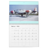 Calendrier imprimé par coutume d'AVION (Feb 2026)