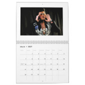 Calendrier imprimé par coutume de Jesse Aron (Mar 2027)