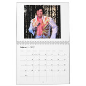 Calendrier imprimé par coutume de Jesse Aron (Feb 2027)