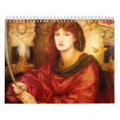 Calendrier imprimé par coutume médiévale de (Protection)