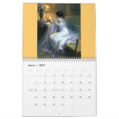 Calendrier imprimé par coutume médiévale de (Mar 2027)