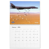 Calendrier IN THRUST WE TRUST! - US Military Combat Aircraft (Feb 2026)