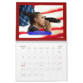 Calendrier Inauguration de PRÉSIDENT OBAMA commémorative (Mar 2027)