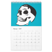 Calendrier Incroyable Zombie Apocalypse Awesome Crâne (Feb 2027)