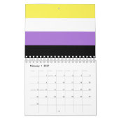 Calendrier Indicateur de fierté non binaire (Feb 2027)