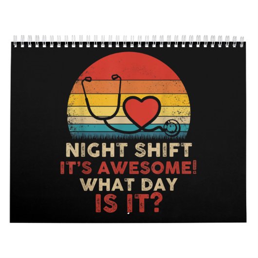 Calendrier Infirmière drôle (Protection)