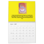 Calendrier inspirant Art de la vie (Mar 2027)
