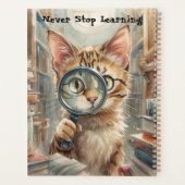 calendrier inspirant pour chat cahier planner (Dos)
