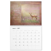 Calendrier Inspiratif animal (Mar 2027)