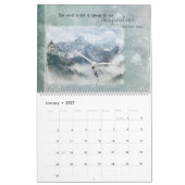 Calendrier Inspiratif animal (Jan 2027)