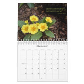 Calendrier Inspiration du jardin (Mar 2027)