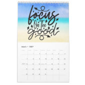 Calendrier Inspiration mensuelle (Mar 2027)