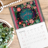 Calendrier Inspirationnel UN MOT Inspiribilité Encouragement
