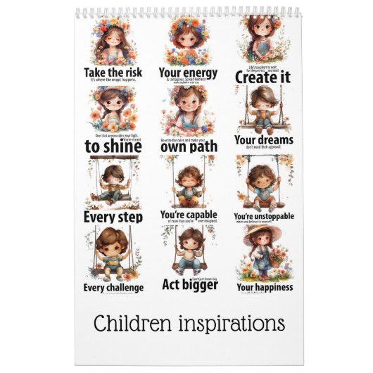 Calendrier Inspirations pour enfants (Protection)