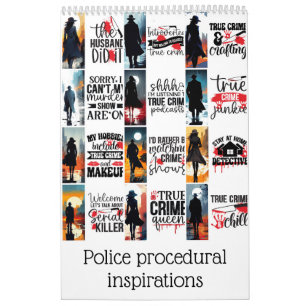 Calendrier Inspirations procédurales de la police