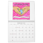 Calendrier inspiré avec l'illustration originale (Feb 2027)