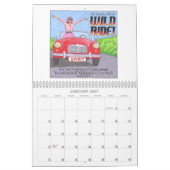 Calendrier inspiré avec l'illustration originale (Jan 2027)