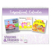 Calendrier inspiré avec l'illustration originale (Protection)