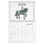 Calendrier inspiré d'animaux drôles (Feb 2027)