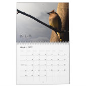 Calendrier inspiré d'oiseau (Mar 2027)