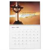 Calendrier Inspiré par l'Écriture de Dieu (Mar 2027)